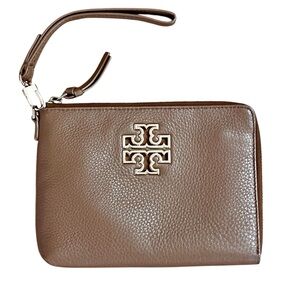 Tory Burch Britten leather pouch